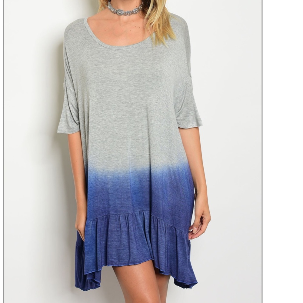 Vizio Oversized Ombré top